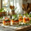 découvrez comment préparer des verrines salées faites maison alliant originalité et simplicité pour des apéritifs délicieux et faciles à réaliser.