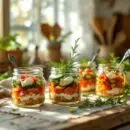 découvrez comment préparer des verrines salées faites maison alliant originalité et simplicité pour des apéritifs délicieux et faciles à réaliser.