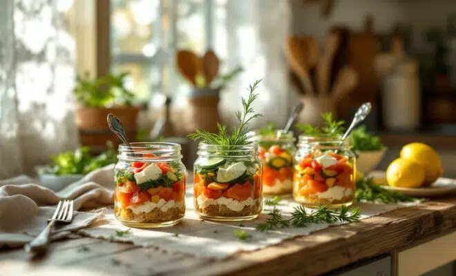 découvrez comment préparer des verrines salées faites maison alliant originalité et simplicité pour des apéritifs délicieux et faciles à réaliser.
