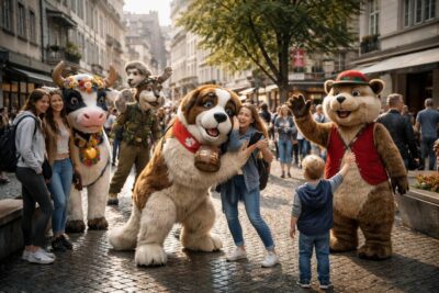 découvrez comment les mascottes influencent la culture urbaine à zurich, en suisse, en apportant dynamisme et identité à la ville.