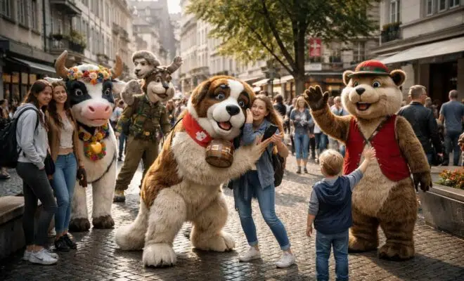 découvrez comment les mascottes influencent la culture urbaine à zurich, en suisse, en apportant dynamisme et identité à la ville.