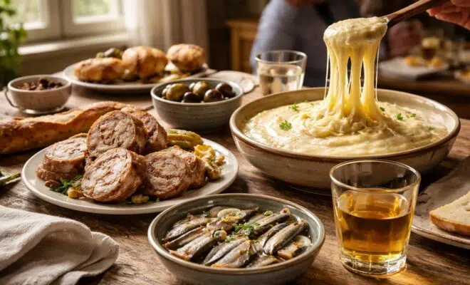 découvrez une sélection appétissante de plats de la gastronomie française débutant par la lettre a pour commencer votre repas avec saveur et originalité.