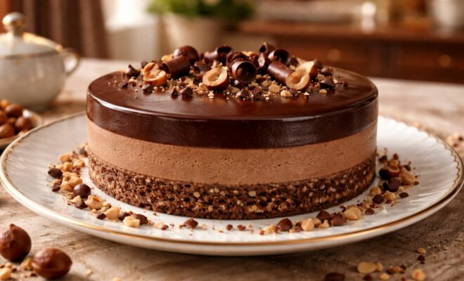 découvrez le gâteau trianon, un dessert élaboré alliant croustillant, mousse au chocolat et biscuit, qui séduit les gourmets par son goût raffiné et sa texture unique.