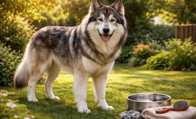 découvrez les conseils essentiels pour bien entretenir et prendre soin de votre chien-loup américain géant, un compagnon majestueux nécessitant une attention particulière.