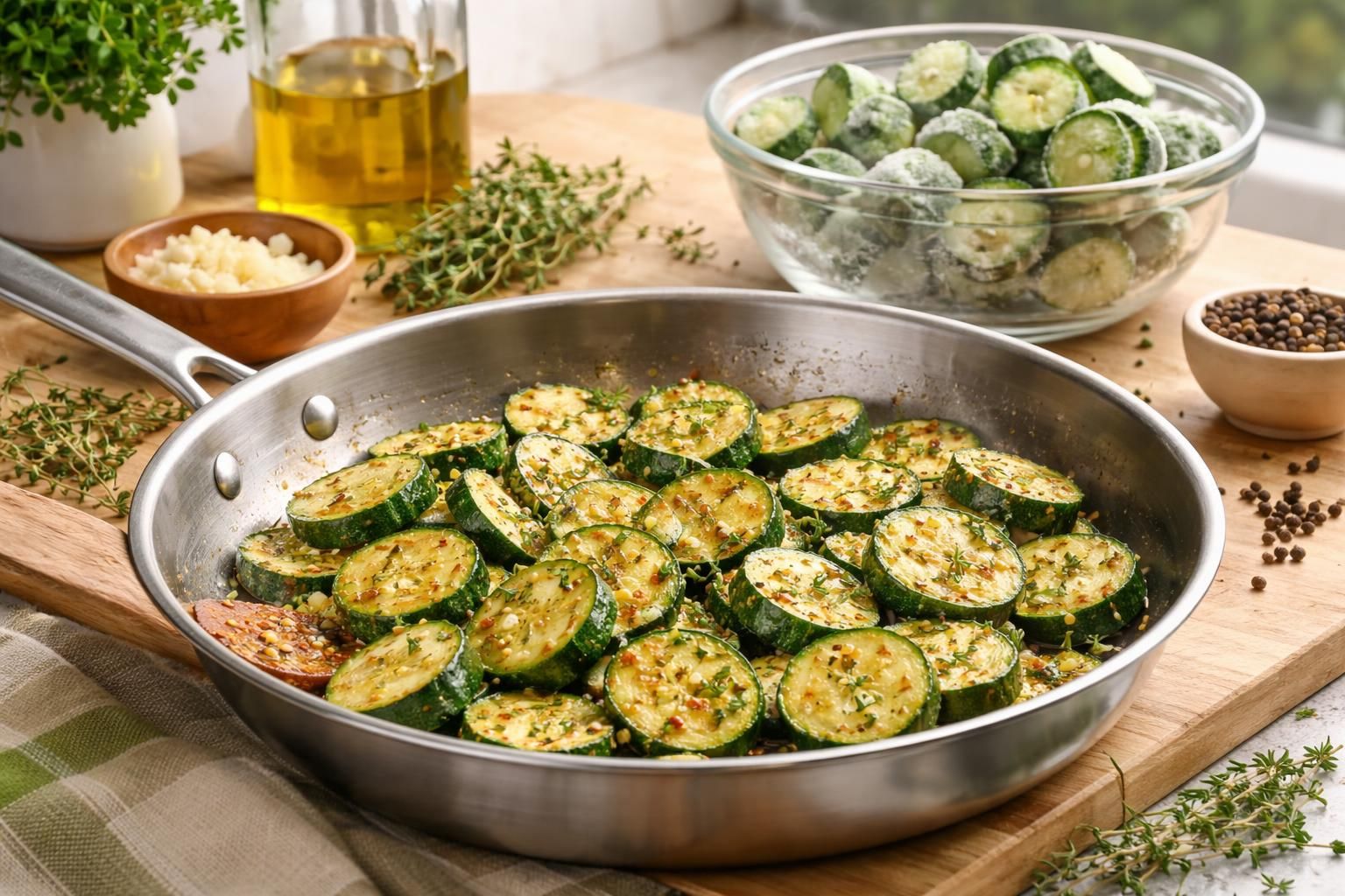 découvrez nos astuces et étapes simples pour réussir parfaitement votre recette de courgettes congelées, savoureuses et faciles à préparer.