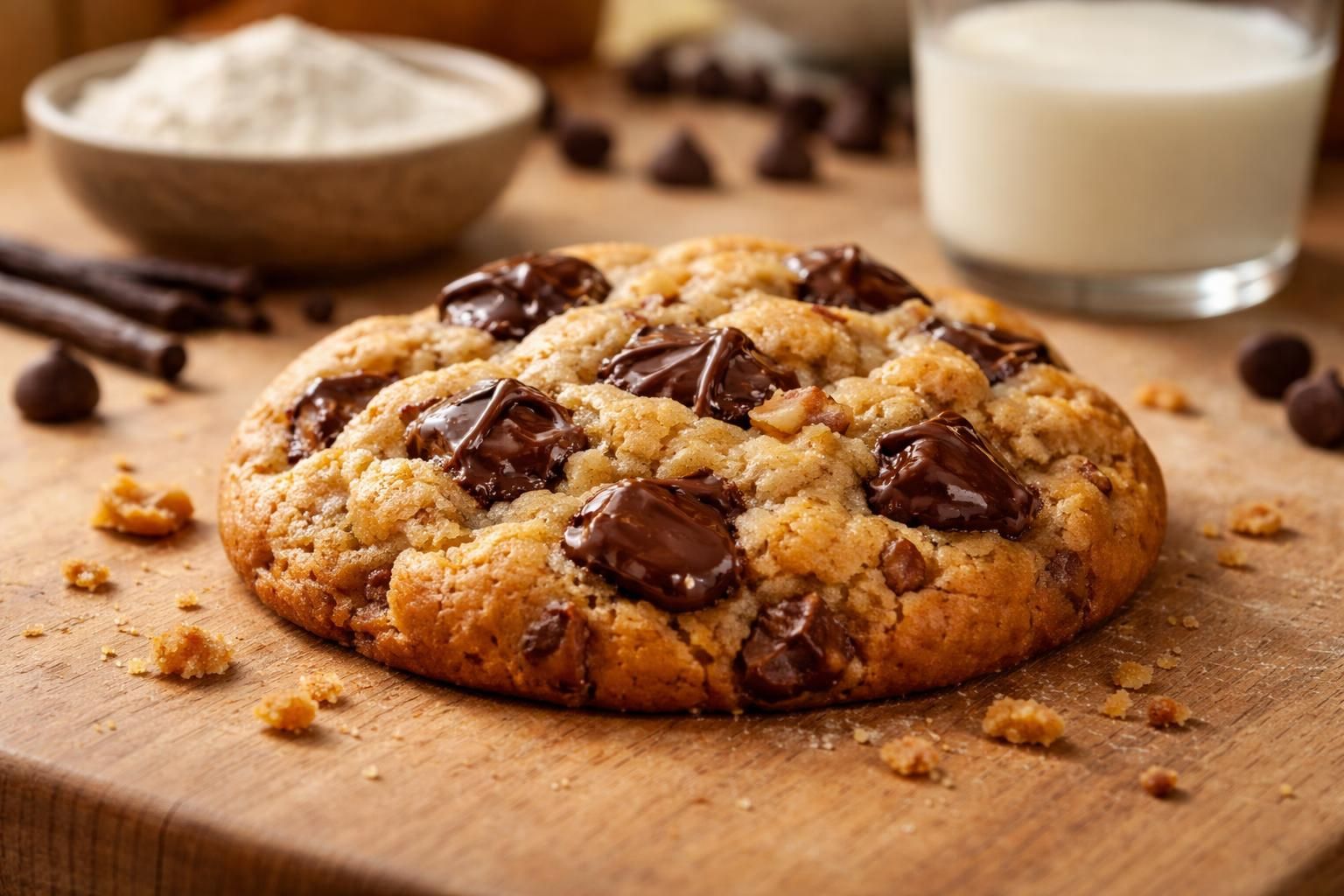 découvrez la recette irrésistible d'un cookie moelleux et gourmand qui séduira tous les amateurs de douceurs sucrées.