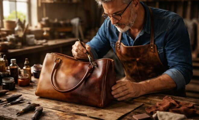 découvrez comment faire teindre un sac en cuir chez le cordonnier pour un résultat professionnel, durable et esthétique qui redonnera vie à vos accessoires préférés.
