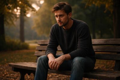 découvrez l'intensité du silence d'un homme blessé, où les mots perdent leur importance face à la profondeur de sa douleur.