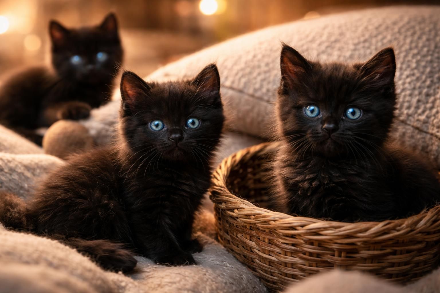découvrez le charme unique des chatons noirs aux yeux bleus, des compagnons mystérieux et adorables qui captivent par leur beauté et leur douceur.