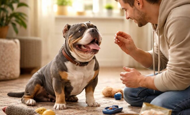 découvrez les meilleures techniques de renforcement positif pour éduquer efficacement votre american bully et renforcer votre complicité avec votre compagnon.