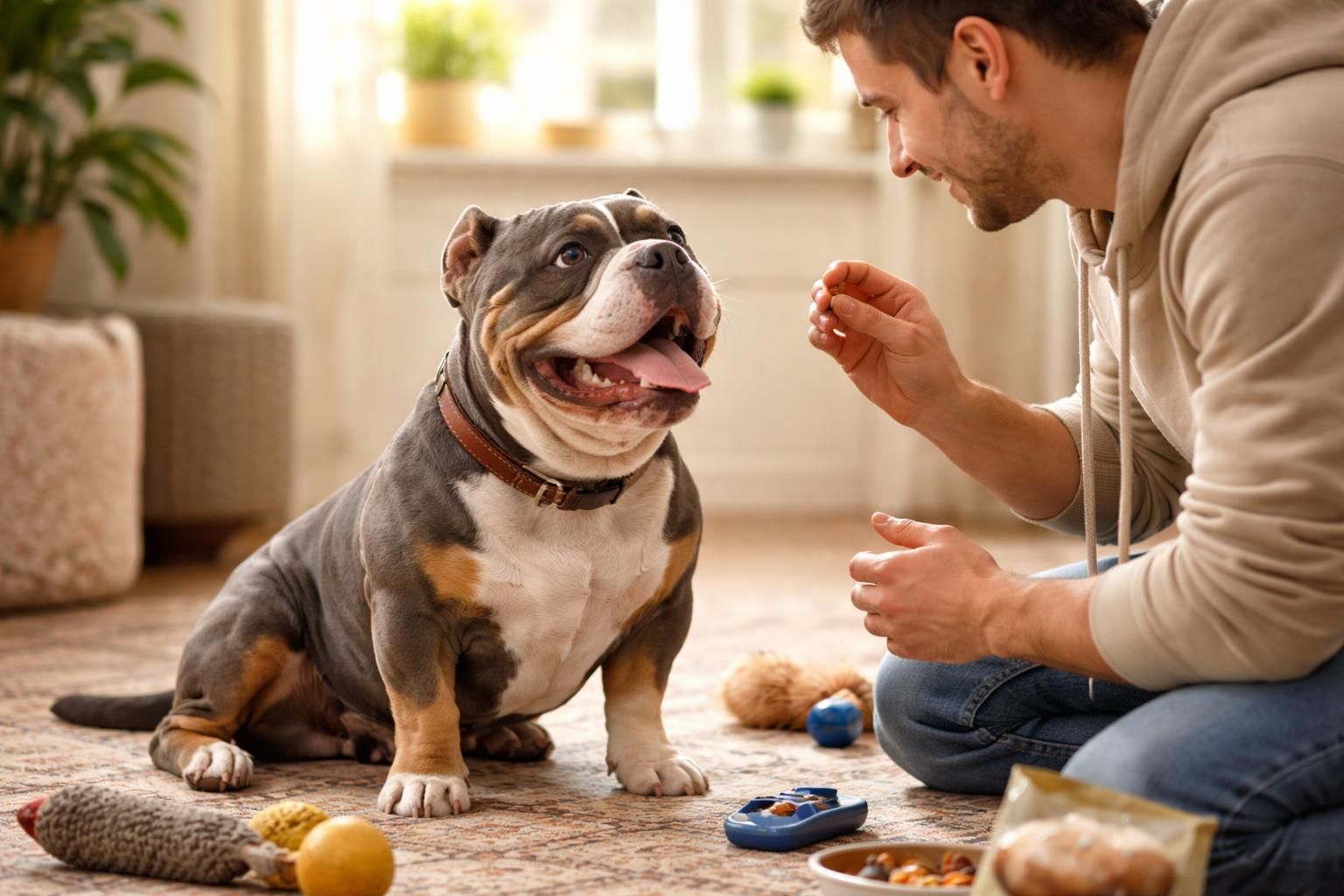 découvrez les meilleures techniques de renforcement positif pour éduquer efficacement votre american bully et renforcer votre complicité avec votre compagnon.