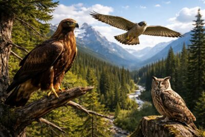 découvrez le rôle crucial des rapaces, ces prédateurs essentiels qui maintiennent l'équilibre de nos écosystèmes en contrôlant les populations d'autres espèces.
