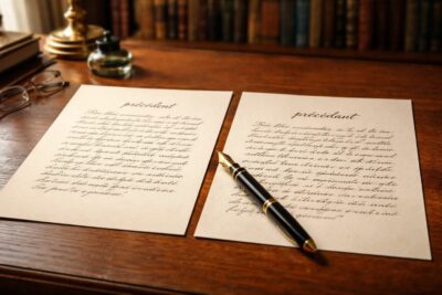 découvrez pourquoi il est essentiel de bien différencier « précédent » et « précédant » dans l'écriture pour garantir la clarté et la précision de votre discours.