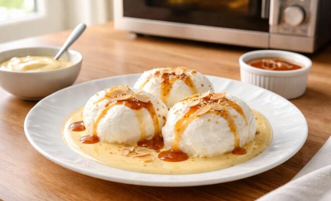 découvrez notre recette express et infaillible des œufs à la neige au micro-ondes pour un dessert léger et délicieux prêt en quelques minutes.