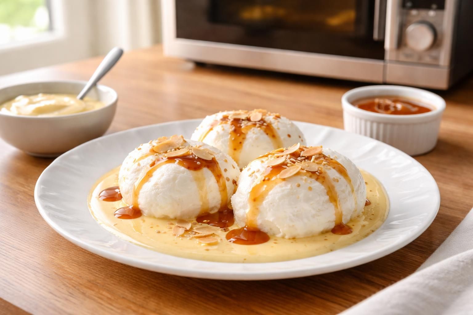 découvrez notre recette express et infaillible des œufs à la neige au micro-ondes pour un dessert léger et délicieux prêt en quelques minutes.