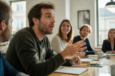 rejoignez un groupe pour apprendre à dire 13h en espagnol facilement et efficacement grâce à une méthode conviviale et interactive.