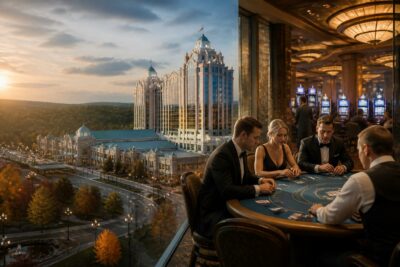 découvrez tout sur le foxwoods resort casino à mashantucket, usa : jeux, hébergement, restaurants et conseils pour profiter pleinement de votre visite dans ce célèbre complexe de divertissement.