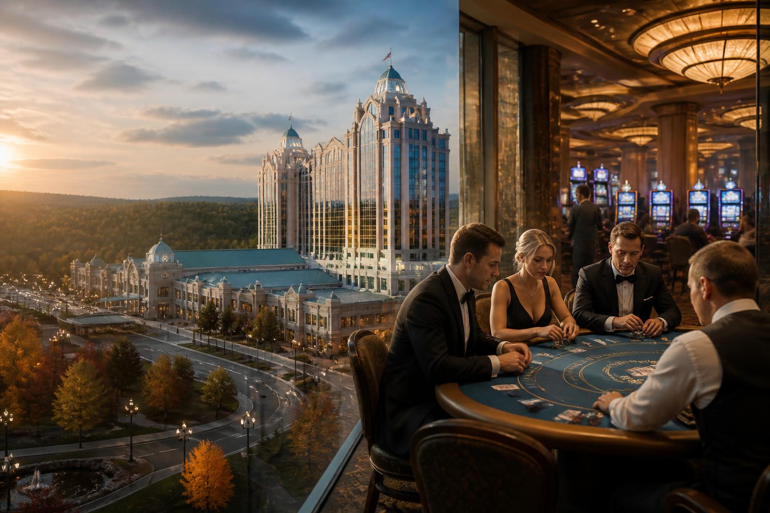 découvrez tout sur le foxwoods resort casino à mashantucket, usa : jeux, hébergement, restaurants et conseils pour profiter pleinement de votre visite dans ce célèbre complexe de divertissement.