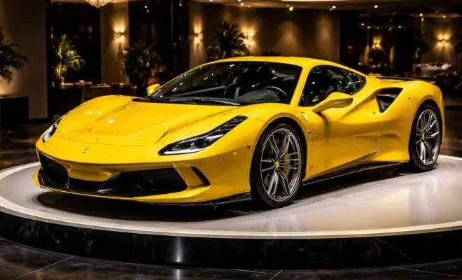 découvrez la ferrari jaune exceptionnelle mise en vente, visant à établir un record de prix jamais atteint pour ce modèle emblématique.