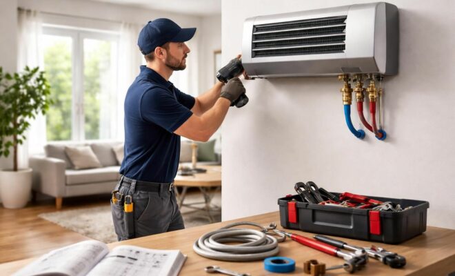 découvrez comment installer facilement un aérotherme eau chaude ou froide dans votre maison grâce à notre guide complet et étapes détaillées.