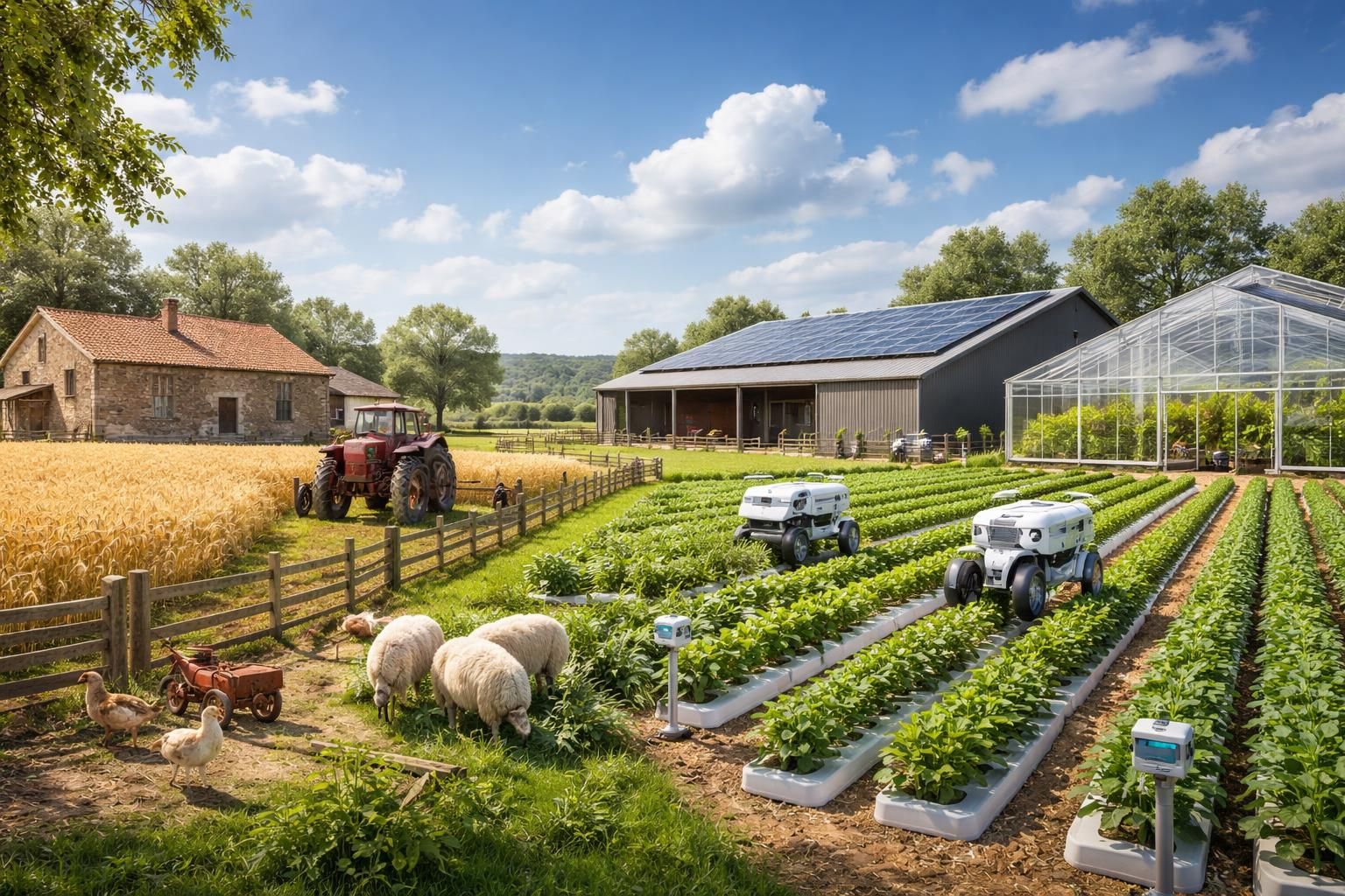 découvrez comment la ferme velauxienne conjugue harmonieusement savoir-faire traditionnel et technologies innovantes pour une agriculture durable et moderne.