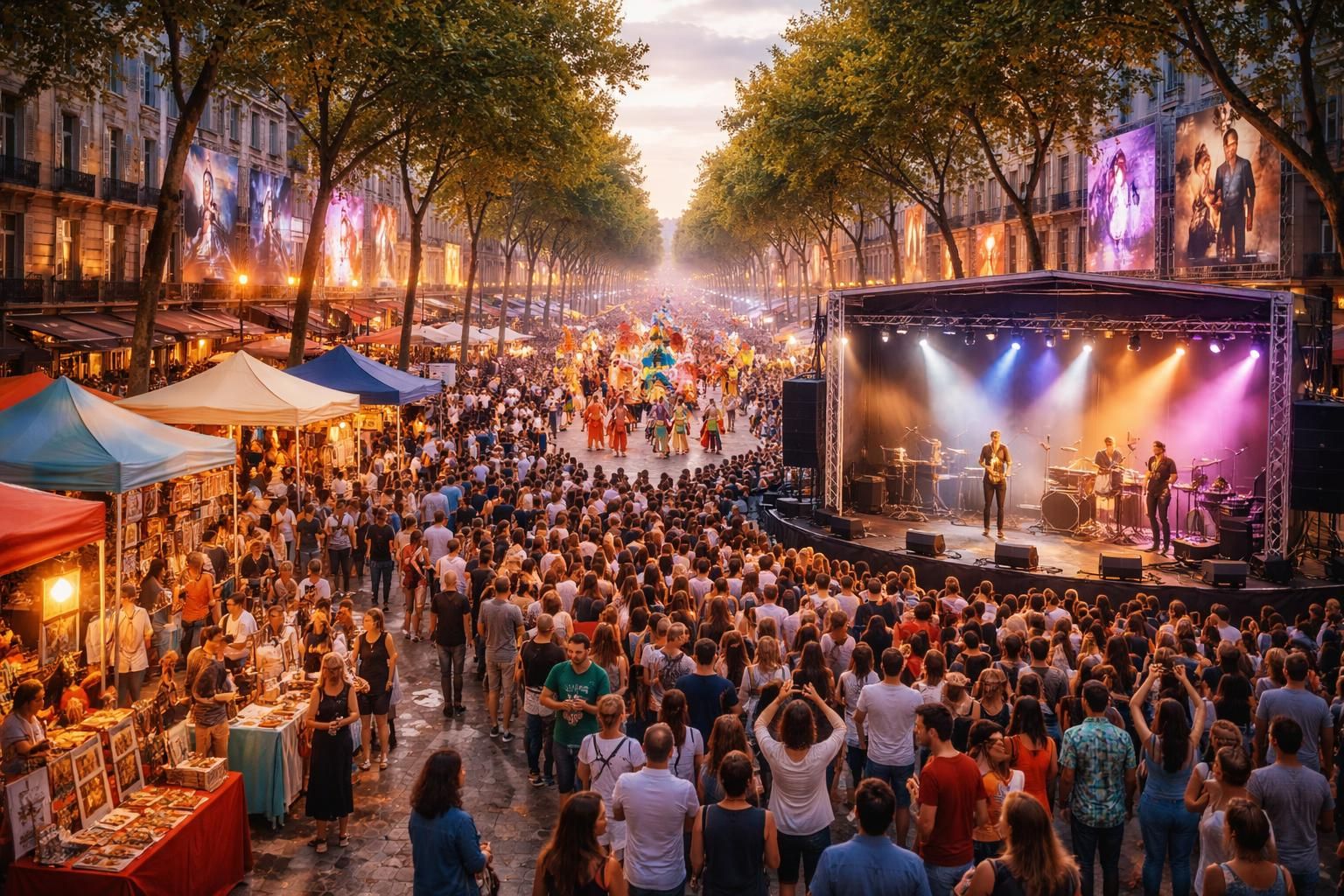 découvrez les événements culturels majeurs qui animent l'avenue de la liberté, entre festivals, expositions et spectacles incontournables.