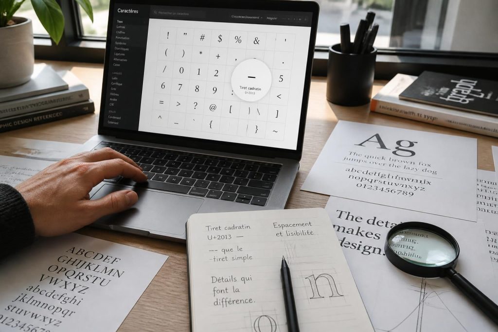 explorez le rôle essentiel du tiret du 8 dans la typographie moderne et améliorez votre compréhension du design graphique.